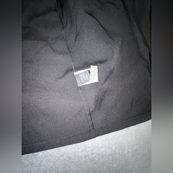 (B1) SHEIN Black White Piping Open Front 3/4 Tie Sleeve Blazer Jacket 0XL 12 - Picture 3 of 8